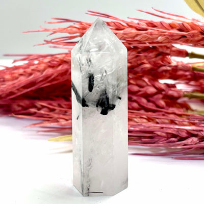 Tourmaline in Quartz - Tower