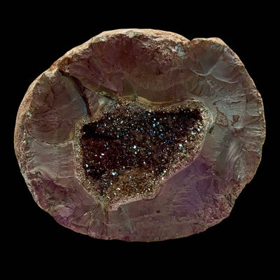 Titanium Aura Quartz - Geode