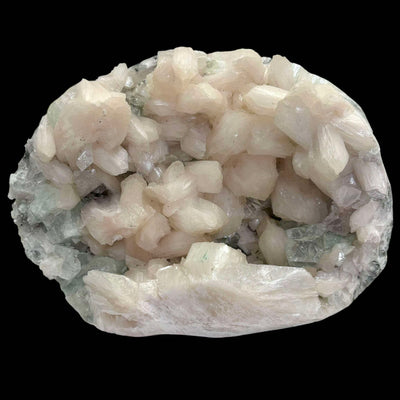 Stilbite & Fluorite Geode - Mineral