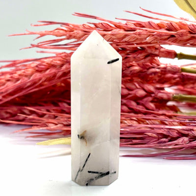 Tourmaline in Quartz - Tower