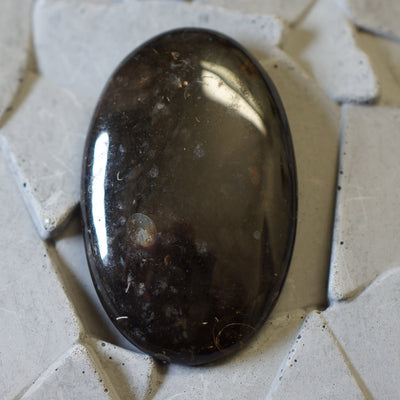 Black Tourmaline - Cabochon