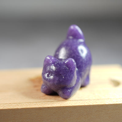 Lepdiolite Cat - Carving