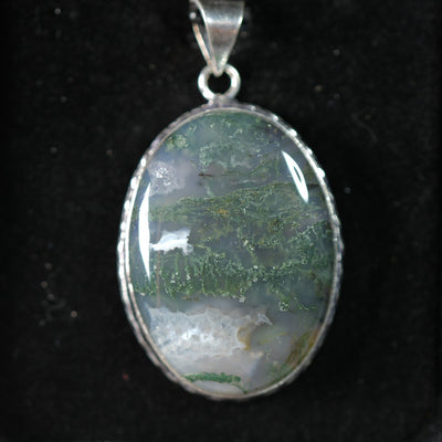 Moss Agate - Pendant