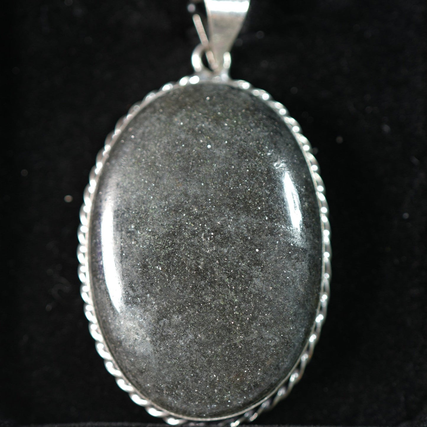 Specular Hematite - Pendant