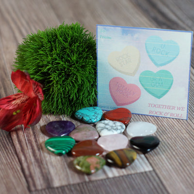 Gemstone Heart Valentine’s Favors (6pk)