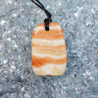 Onyx - Drilled Pendant