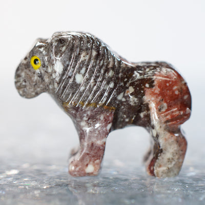 Lion - Soapstone Carving