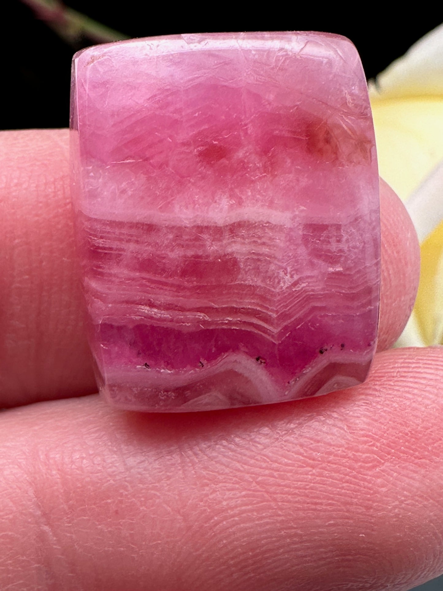 "candy" Rhodochrosite Cabochon