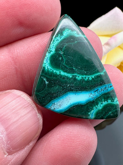 Chrysocolla & Malachite Cabochon