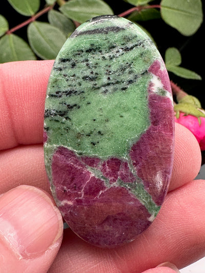 Ruby Fuschite Cabochon