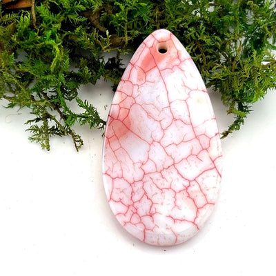 Dragon Scale Agate - Drilled Pendant