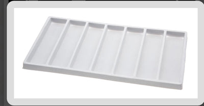 Gray Tray Divider Inserts