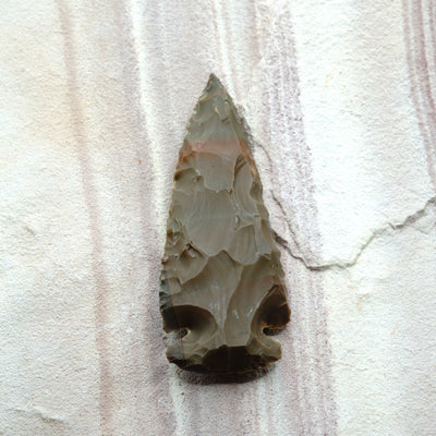 Rainbow Chert - XL Arrowhead