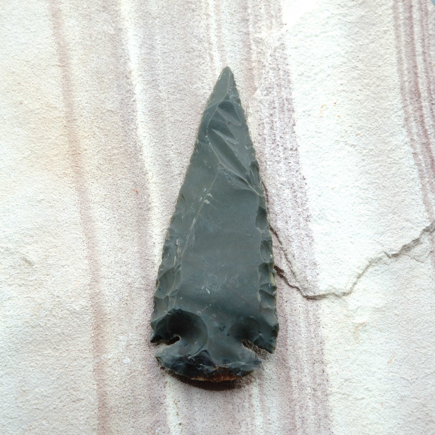 Rainbow Chert - XL Arrowhead