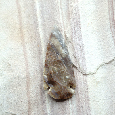 Rainbow Chert - XL Arrowhead