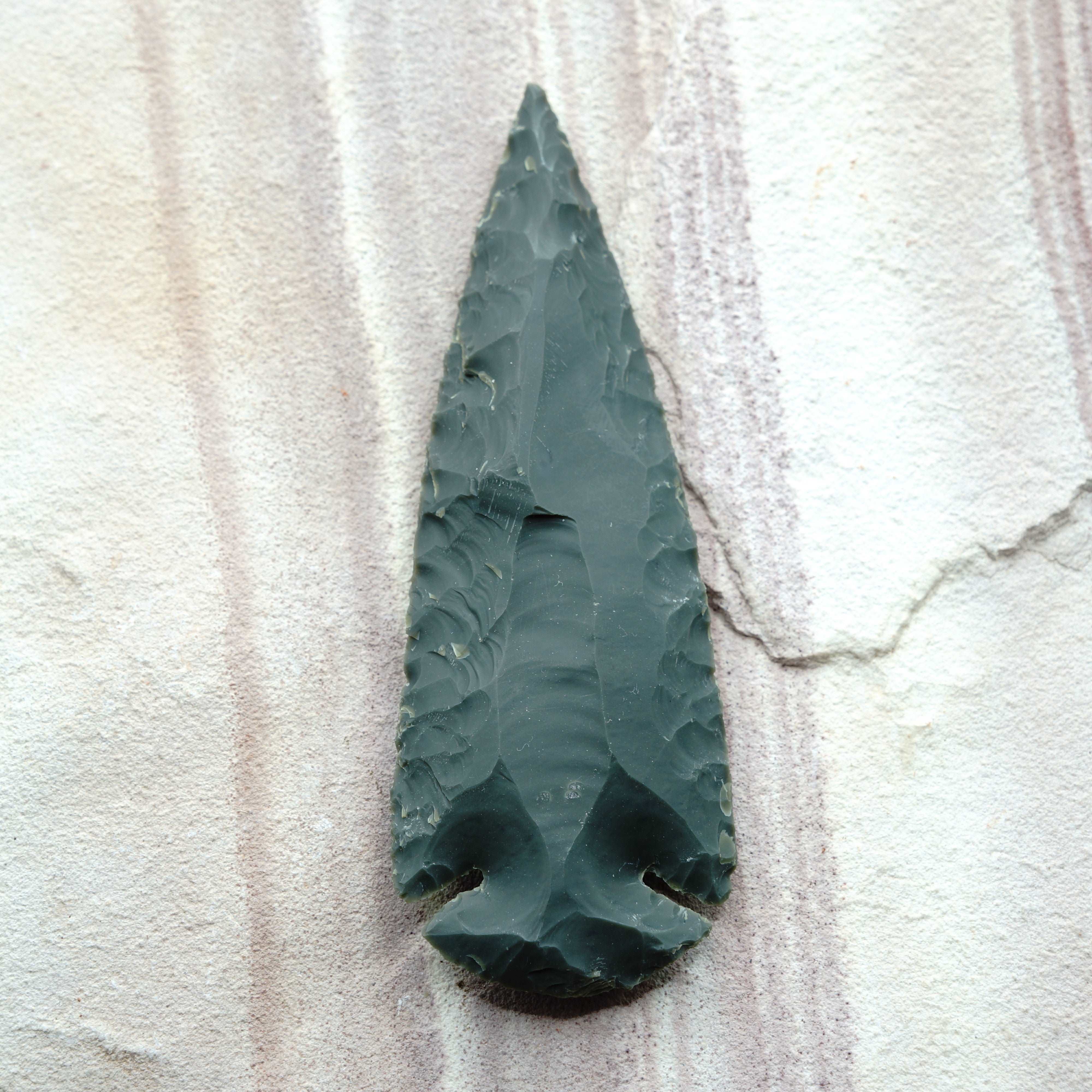 Rainbow Chert - XL Arrowhead – CrystalBarista