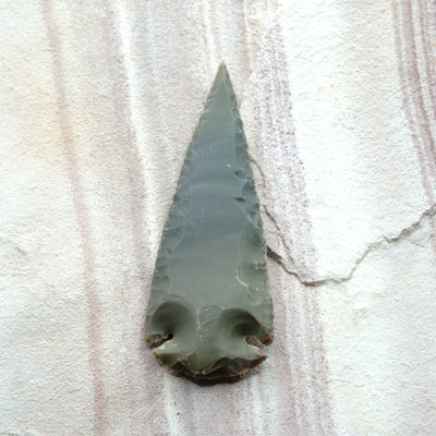 Rainbow Chert - XL Arrowhead