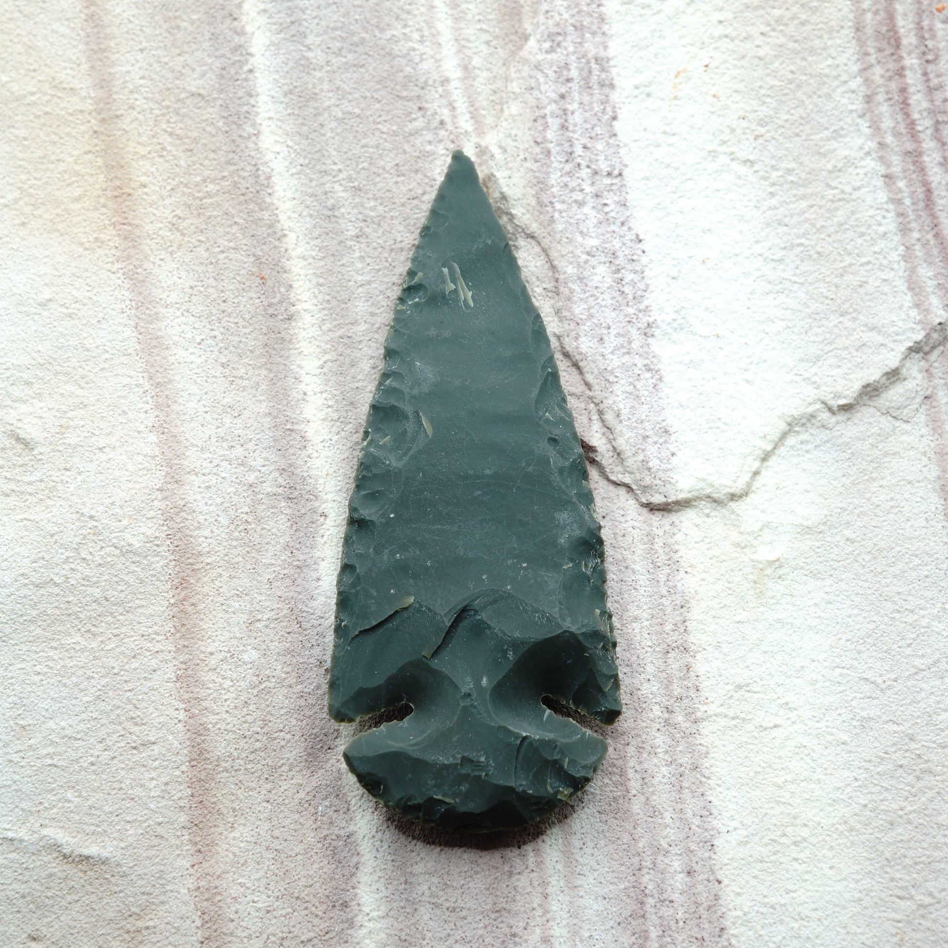 Rainbow Chert - XL Arrowhead