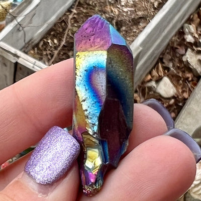 Titanium Aura Quartz - Crystal