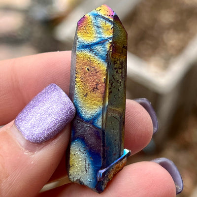 Titanium Aura Quartz - Crystal