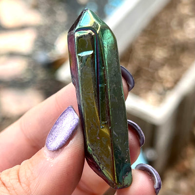 Titanium Aura Quartz - Crystal