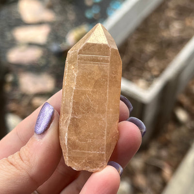 Tangerine Aura Quartz - Crystal