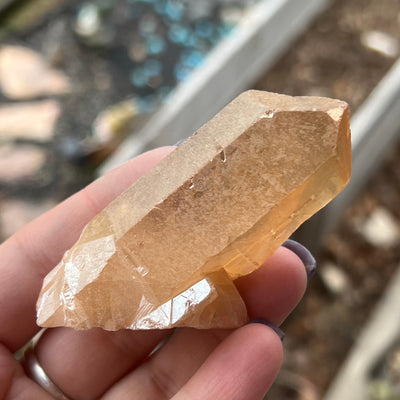 Tangerine Aura Quartz - Crystal