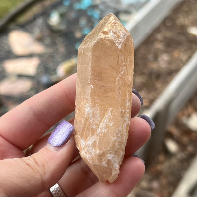 Tangerine Aura Quartz - Crystal