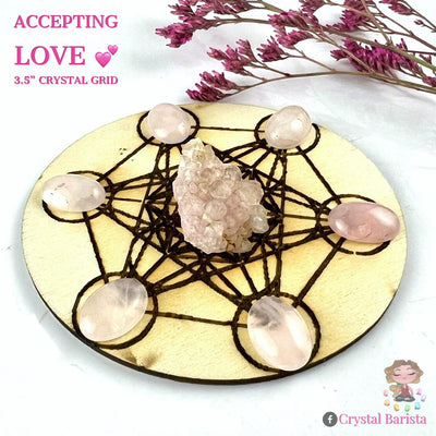 Accepting Love Grid - 3" Crystal Grid