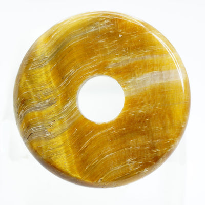 Tiger's Eye - Stone Donut or Pi Stone