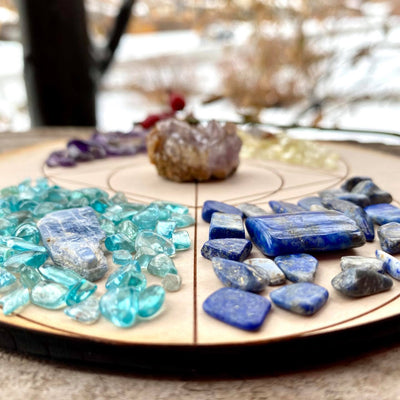 Exploring Past Lives - 6" Crystal Grid