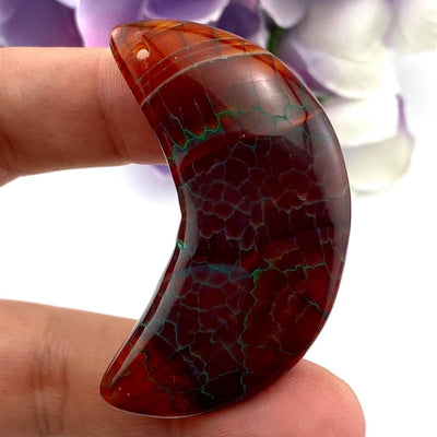 Dragon Scale Agate - Drilled Pendant