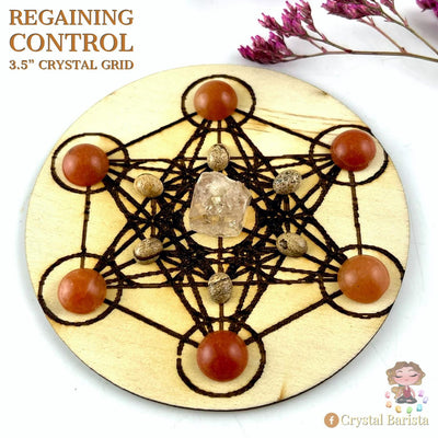 Regaining Control - 3" Crystal Grid